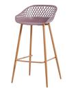 Banqueta Monaco Cardo Polipropileno Base Aço 96cm - 62635 Banqueta Monaco Cardo Polipropileno Base Aço 96cm - 62635
