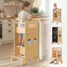 Banqueta Multifuncional 4 em 1 para Cozinha - Toddler Tower FlyingBoom Banqueta Multifuncional 4 em 1 para Cozinha - Toddler Tower FlyingBoom
