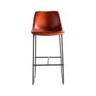 Banqueta Oxford Assento em material ecológico e Base Cromada Fratini Banqueta Oxford Assento em material ecológico e Base Cromada Fratini