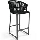 Banqueta Para Área Gourmet Cozinha Varanda D04 Preto