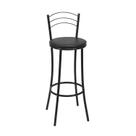 Banqueta para Cozinha Alta Pintada Preta Bp26/a - A101