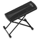 Banqueta para pés de guitarra Donner Adjustable Leg Rest Step Black