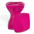 Banqueta Petisqueira Rosa Multiuso Design Moderno Mesa Lateral Apoio Decorativo Para Piscina Jardim Varanda Sala Banqueta Petisqueira Rosa Multiuso Design Moderno Mesa Lateral Apoio Decorativo Para Piscina Jardim Varanda Sala