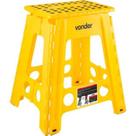 Banqueta Plast Dobr 45cm Vonder Várias Cores
