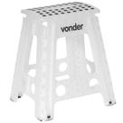 Banqueta Plástica DobráveL 450mm Suporta 150kg Vonder