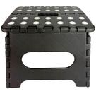 Banqueta Plástica Dobrável Preta 19 cm Lorben Suporta 150 kg