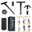 Banqueta portatil retratil dobravel compacta sitpack cadeira banco banquinho fila show telescopico