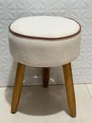 Banqueta Puff Redondo Luna - Leo Decor