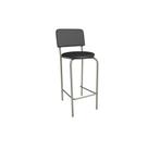 Banqueta Sala de Jantar Capri 1B715NK Aço 1 Un Niquel/ano Preto - Kappesberg