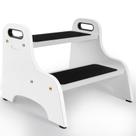 Banqueta StrongTek Wood 2 Step para crianças, capacidade de 300 libras