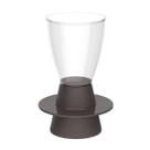 Banqueta Tinn Im In Policarbonato Cinza 66,5cm (Altura)