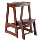 Banqueta Winsome Beech Wood Double Antique Walnut