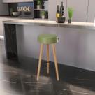Banquetas Estofadas Altas Londres Estilo Moderno para Cozinha, Área Gourmet e Balcão - Salaone