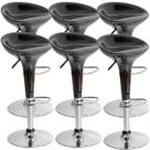 Banquetas Giratória Alta Tulipa Lotus Assento Abs Kit 06 Un prime.office P010