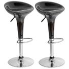 Banquetas Para Cozinha Giratória Alta Tulipa Lotus Assento Abs Kit 02 Un prime.office P010