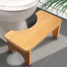 Banquinho de banheiro Squat AZEN Wood para adultos de 18 cm de altura Banquinho de banheiro Squat AZEN Wood para adultos de 18 cm de altura