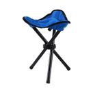 Banquinho Triangular Dobrável Pequeno Para Exterior, Cadeira Multifuncional Para Acampamento E