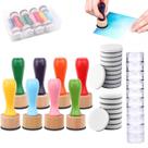 BAOFALI Kit com 28 Mini Ferramentas de Esfumar Tinta com Espuma