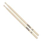 Baqueta 5B Nova By Vic Firth Ponta de Madeira Hickory