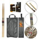Baqueta C.Ibanez 5a Hickory Extra Long 5ah e Long + Bag + Polidor