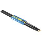 Baqueta PATIKIL Maple Wood Anti Slip Stick 5A preta, 1 par