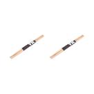 Baquetas 5A 7A (2-10 Peças) De Hickory Americano Com Peso Consistente Para Bateria Acústica E