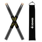 Baquetas Donner 7A Snare Black Classic Maple Wood, 2 pares