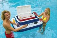Bar Cooler Refrigerador Flutuante Intex Familiar GRANDE 72 Latas 58821