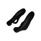 Bar End Chifrinho Anatômico Emborrachado Externo GB03 Preto