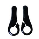 Bar End de Alumínio Preto Redstone Chifre Para Guidão Bike
