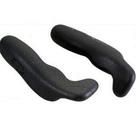 Bar End Emborrachado Ergonomico - TRANZX