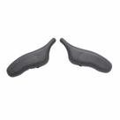 Bar End ergonômico inviktus XL 126mm preto bike MTB speed
