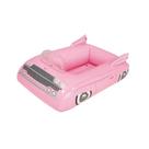 Bar Inflável Cooler Flutuante Porta Lata Para Piscina Carro Rosa Mor