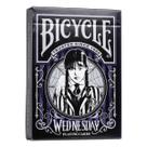 Baralho bicycle wednesday (wandinha) jogos magica coleção de cartas copag