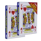 Baralho de cartas Jumbo Giant de 5 x 7 polegadas (pacote com 2) para todas as idades