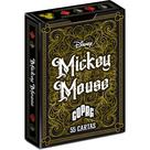 Baralho disney mickey mouse preto e dourado - copag 55 cartas