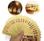 Baralho Dourado Sofisticado Ouro jogos de mesa poker