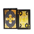 Baralho Jogo de Cartas Preto e Dourado Zé Pilintra 54 Cartas