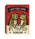 Baralho Last Call Cats da Chronicle Books, Azul
