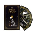 Baralho O Tarot Negro Caveira 22 Cartas Com Manual Baralho O Tarot Negro Caveira 22 Cartas Com Manual