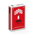 Baralho pinguim vermelho naipe convencional copag cartas jogo poker