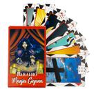Baralho Tarot Magia Ciganas Vermelho 36 Cartas com Manual