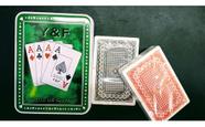 Baralho Tradicional Duplo Com 108 Cartas Estojo Metal