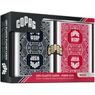 Baralho wsop estojo duplo poker size copag 110 cartas jogo