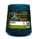 Barbante Amazônia Nº 6 com 600g São João - Cor 42 Azul Petróleo