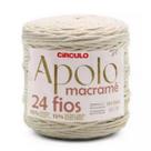 Barbante Apolo Macramê Circulo - 800g COR:4445 - Tangerina
