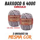Barbante barroco multicolor circulo n 06 400g kit 02 un Barbante barroco multicolor circulo n 06 400g kit 02 un