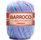 Barbante Barroco Multicolor Espessura Fio 6 Novelo com 226 Metros 885 TEX Circulo
