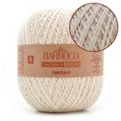 Barbante Barroco Natural Brilho Prata nº04 700g