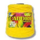 Barbante Cadori 4/6 Cor Amarelo Canário 717 - Rolo 610m